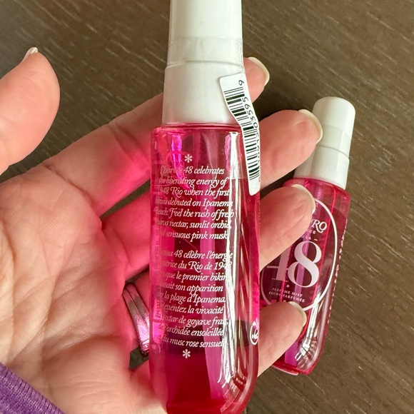 Set of 2 - Sol de Janeiro Pink Cheirosa 48 Hair & Body Perfume Mist - 1oz - Picture 4 of 6